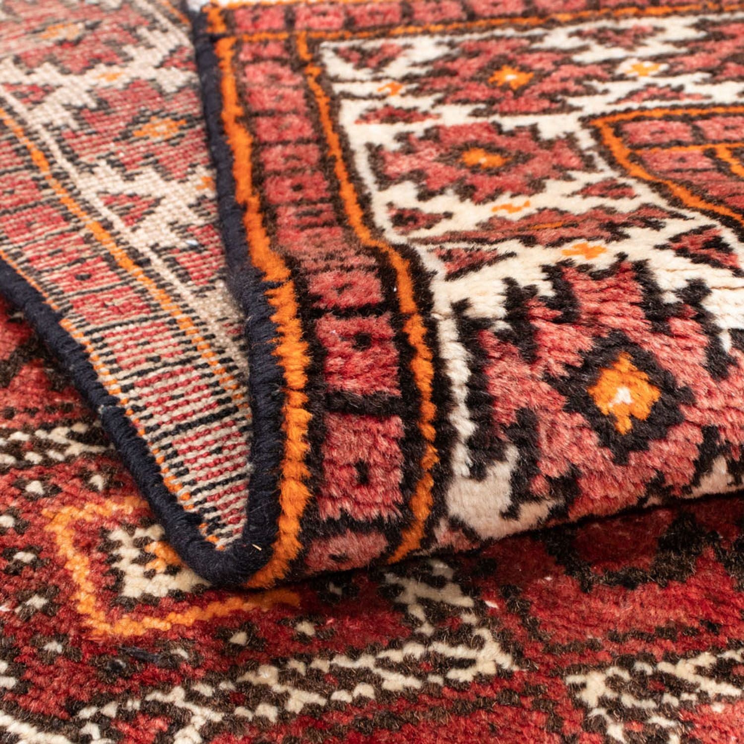 Tapis Belutsch - 218 x 128 cm - rouge