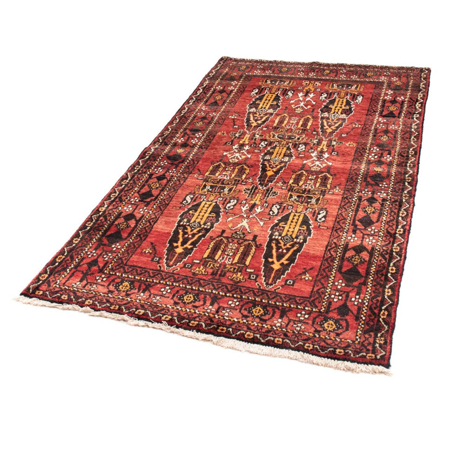 Tapis de couloir Tapis Belutsch - 180 x 102 cm - rouge