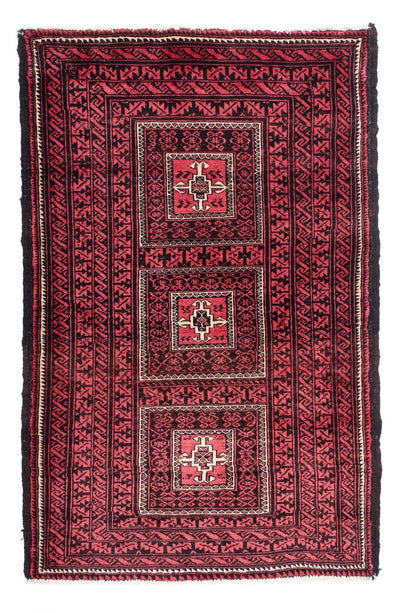 Tapis Belutsch 103x158cm - Tapis oriental - rouge foncé
