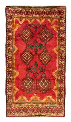 Tapis de couloir Tapis Belutsch - 202 x 111 cm - rouge