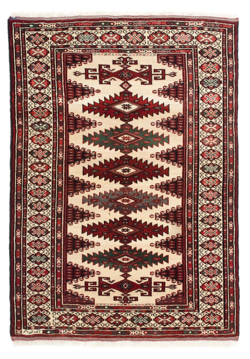 Tapis Belutsch - 128 x 91 cm - beige