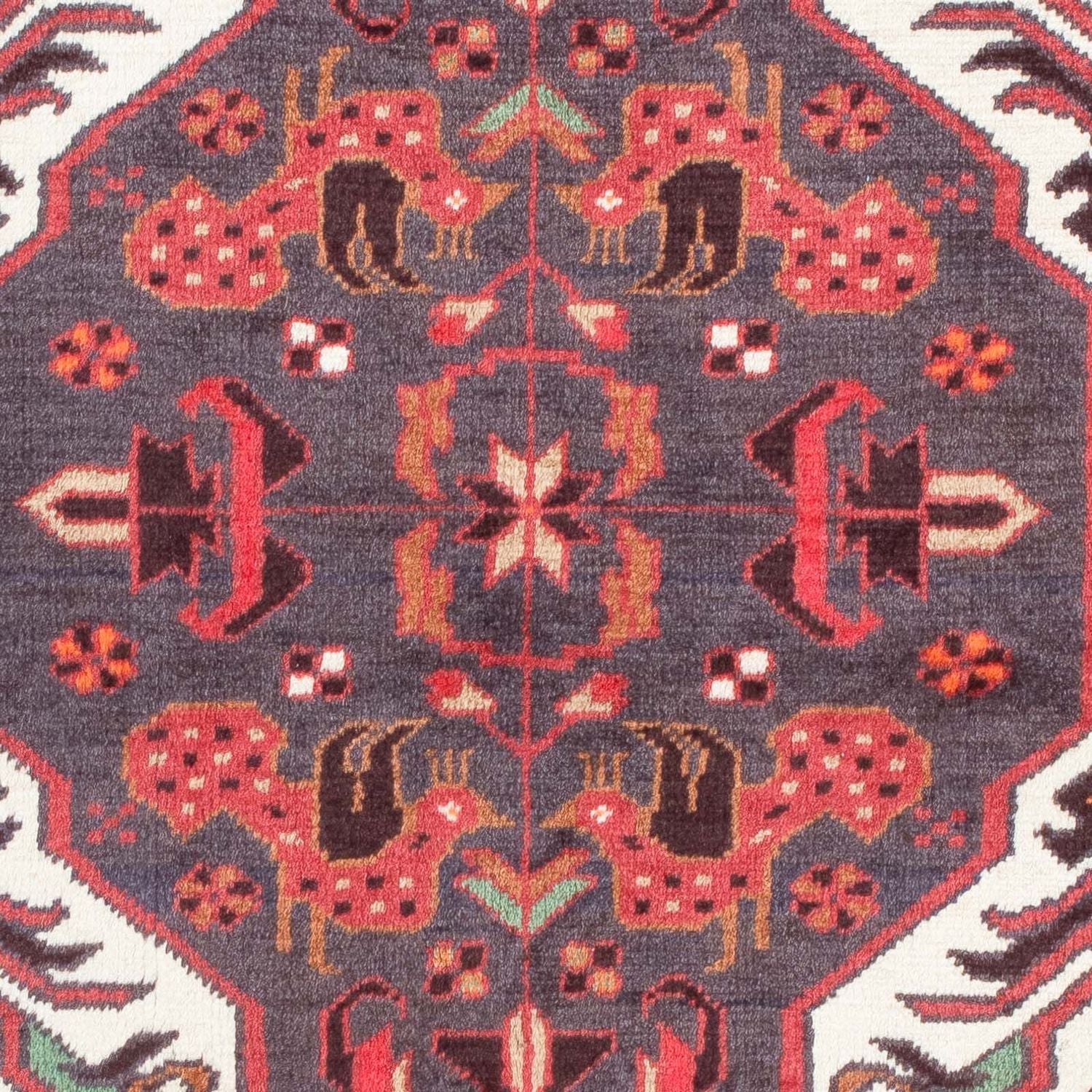 Tapis Belutsch - 156 x 87 cm - rouge foncé