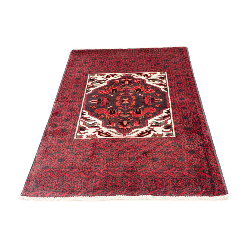 Tapis Belutsch - 156 x 87 cm - rouge foncé