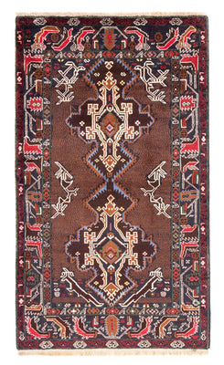Tapis de couloir Tapis Belutsch - 201 x 112 cm - chocolat clair