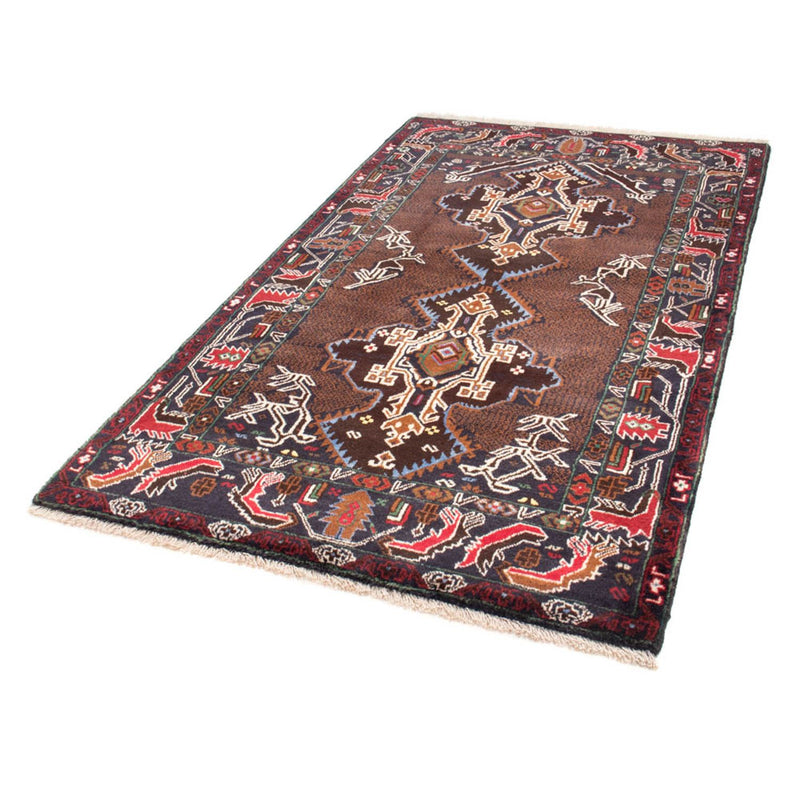 Tapis de couloir Tapis Belutsch - 201 x 112 cm - chocolat clair