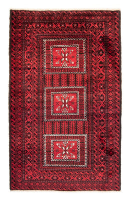 Tapis Belutsch - 217 x 121 cm - rouge