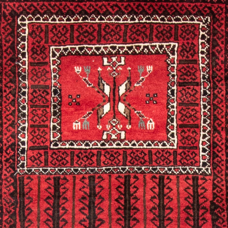 Tapis Belutsch - 217 x 121 cm - rouge