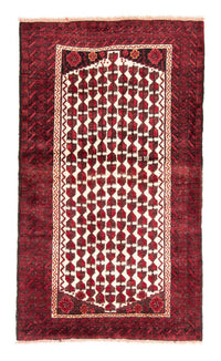 Tapis de couloir Tapis Belutsch - 185 x 102 cm - rouge foncé
