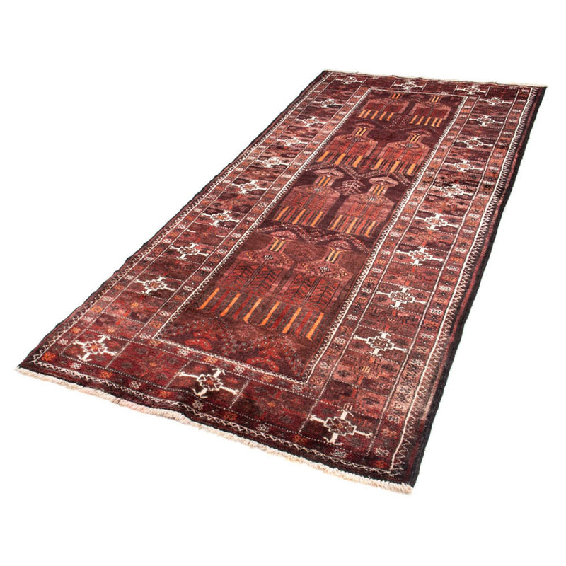 Tapis de couloir Tapis Belutsch - 239 x 109 cm - rouille