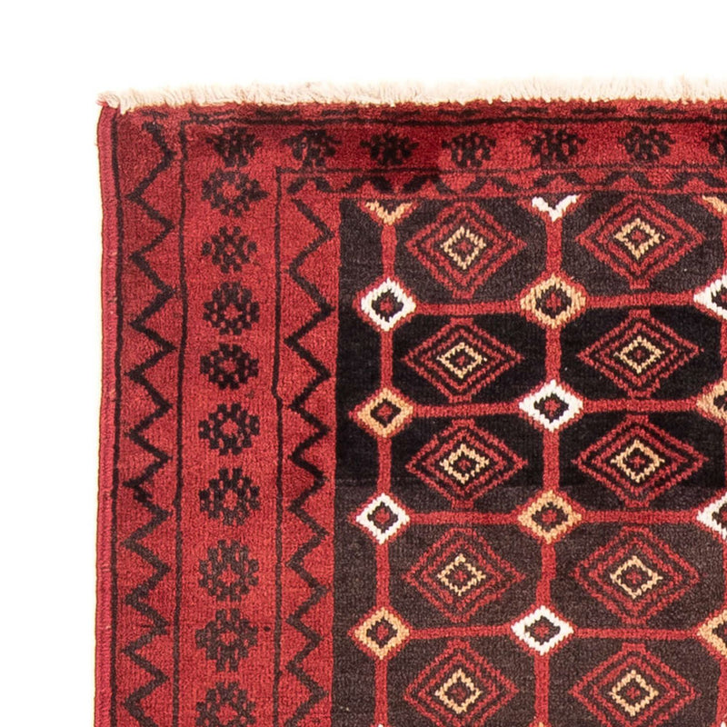 Tapis de couloir Tapis Belutsch - 188 x 107 cm - rouge