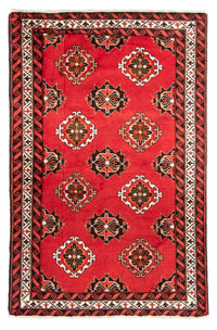 Tapis Belutsch - 206 x 131 cm - rouge
