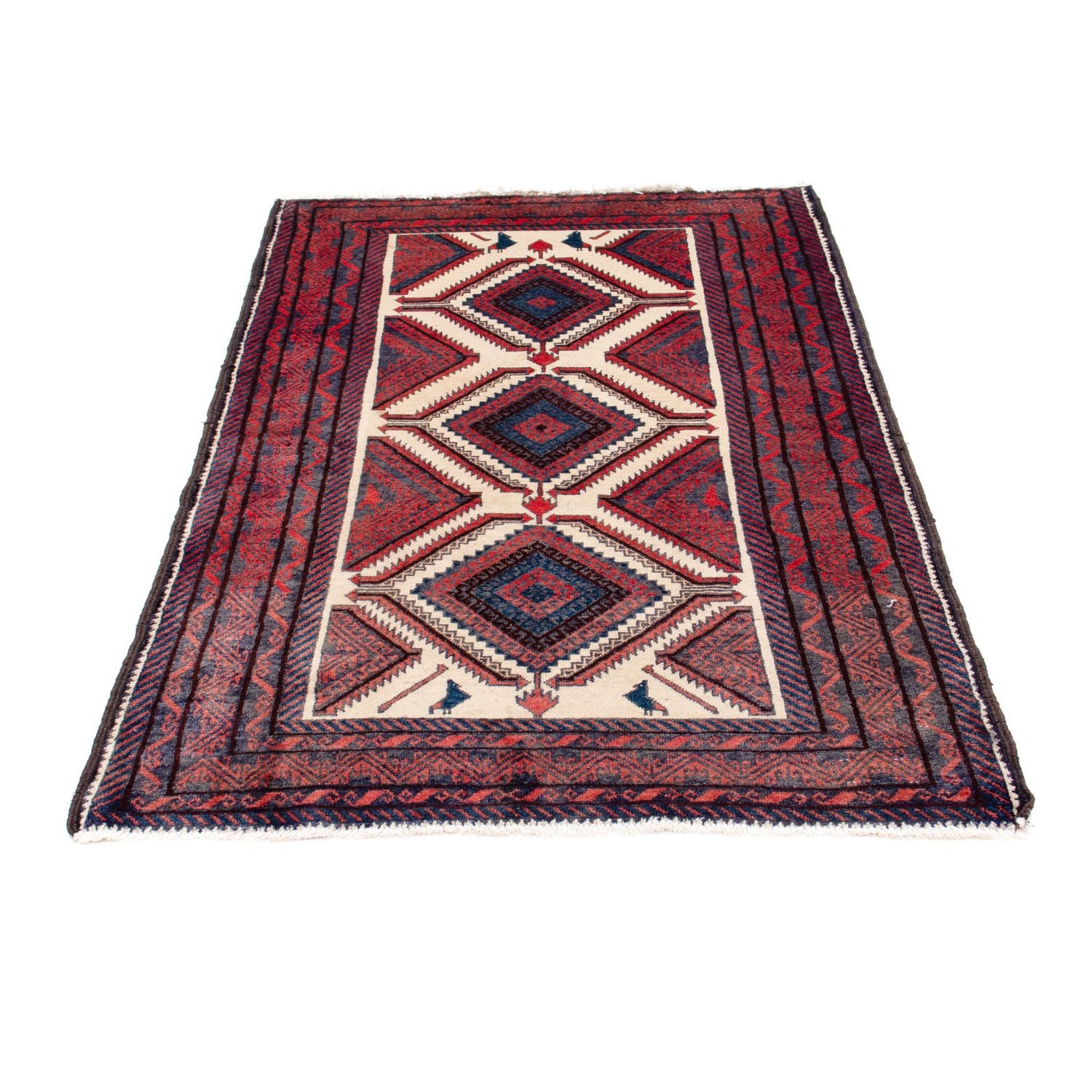 Tapis Belutsch - 156 x 96 cm - beige
