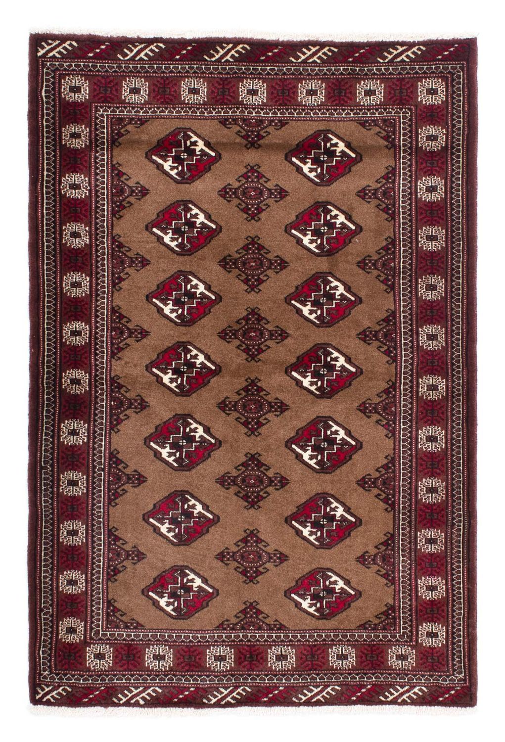 Tapis Belutsch - 151 x 102 cm - marron