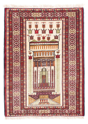 Tapis Belutsch - 119 x 89 cm - beige