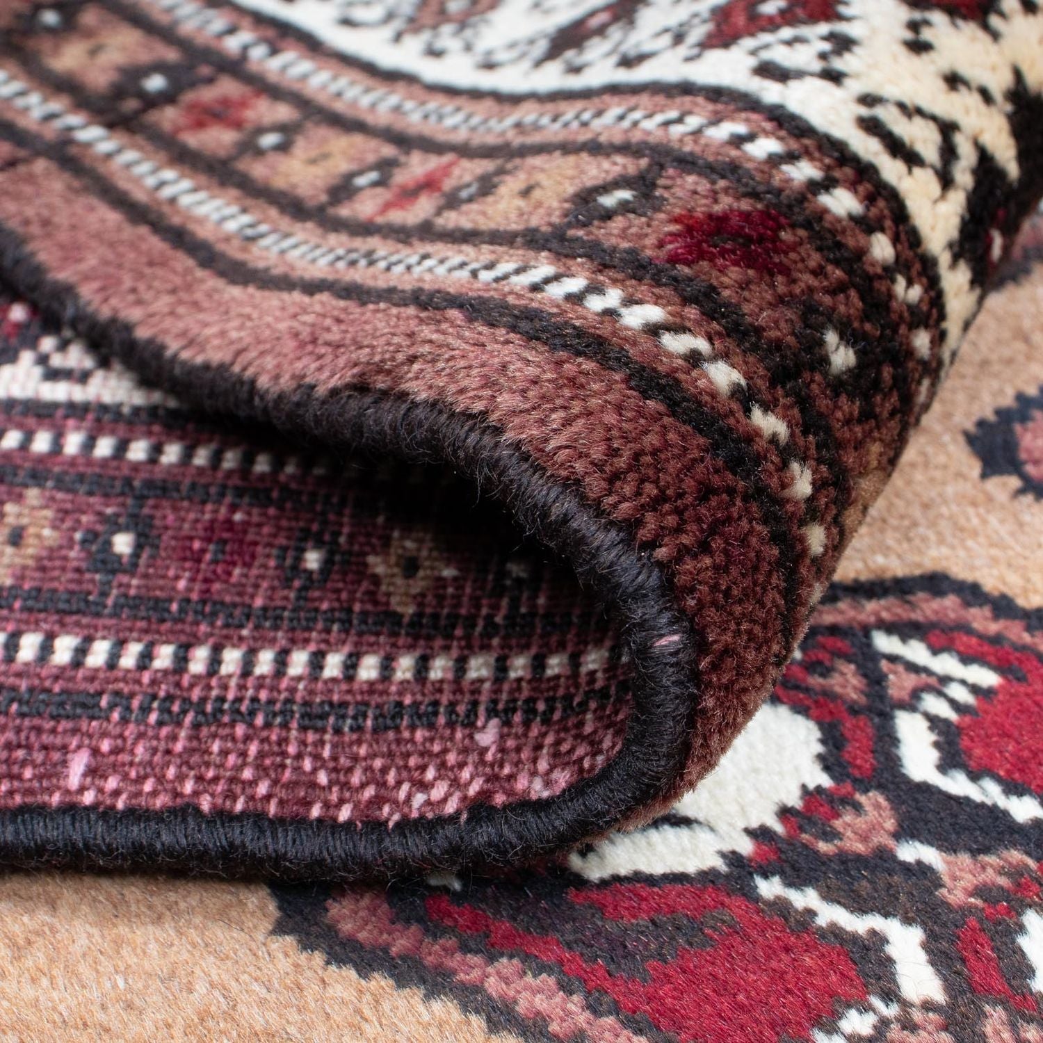 Tapis Belutsch - 164 x 110 cm - marron