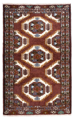 Tapis Belutsch - 160 x 102 cm - marron