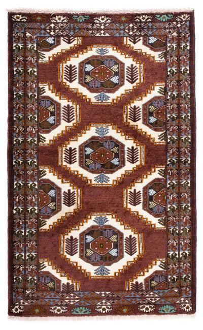 Tapis Belutsch 102x160cm - Tapis oriental - marron