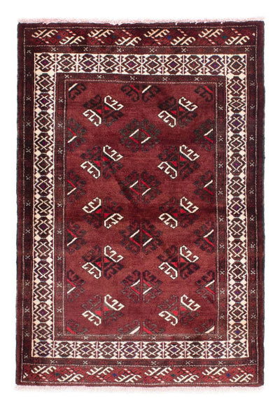 Tapis Belutsch 102x145cm - Tapis oriental - rouge foncé