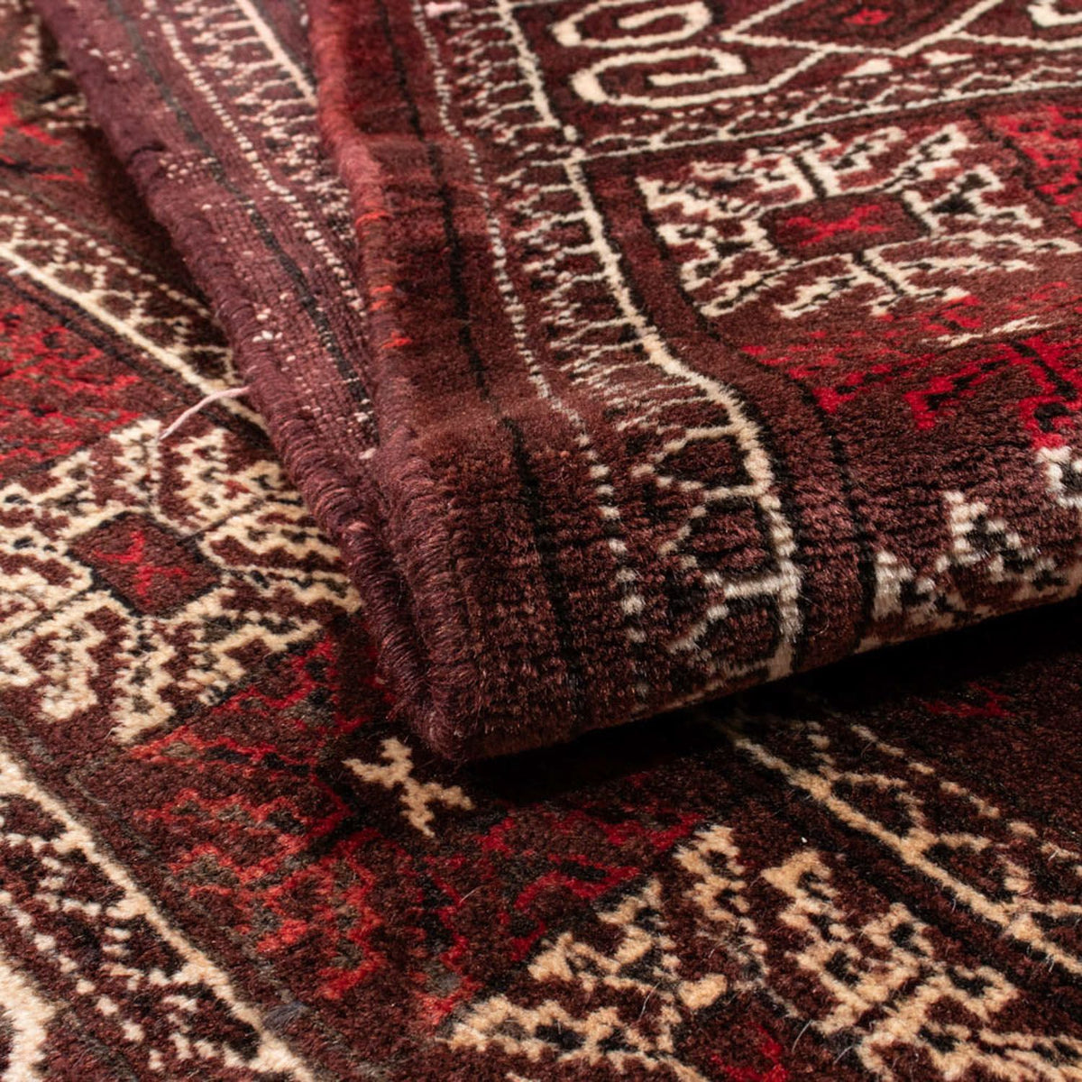 Tapis Belutsch - 145 x 110 cm - rouille