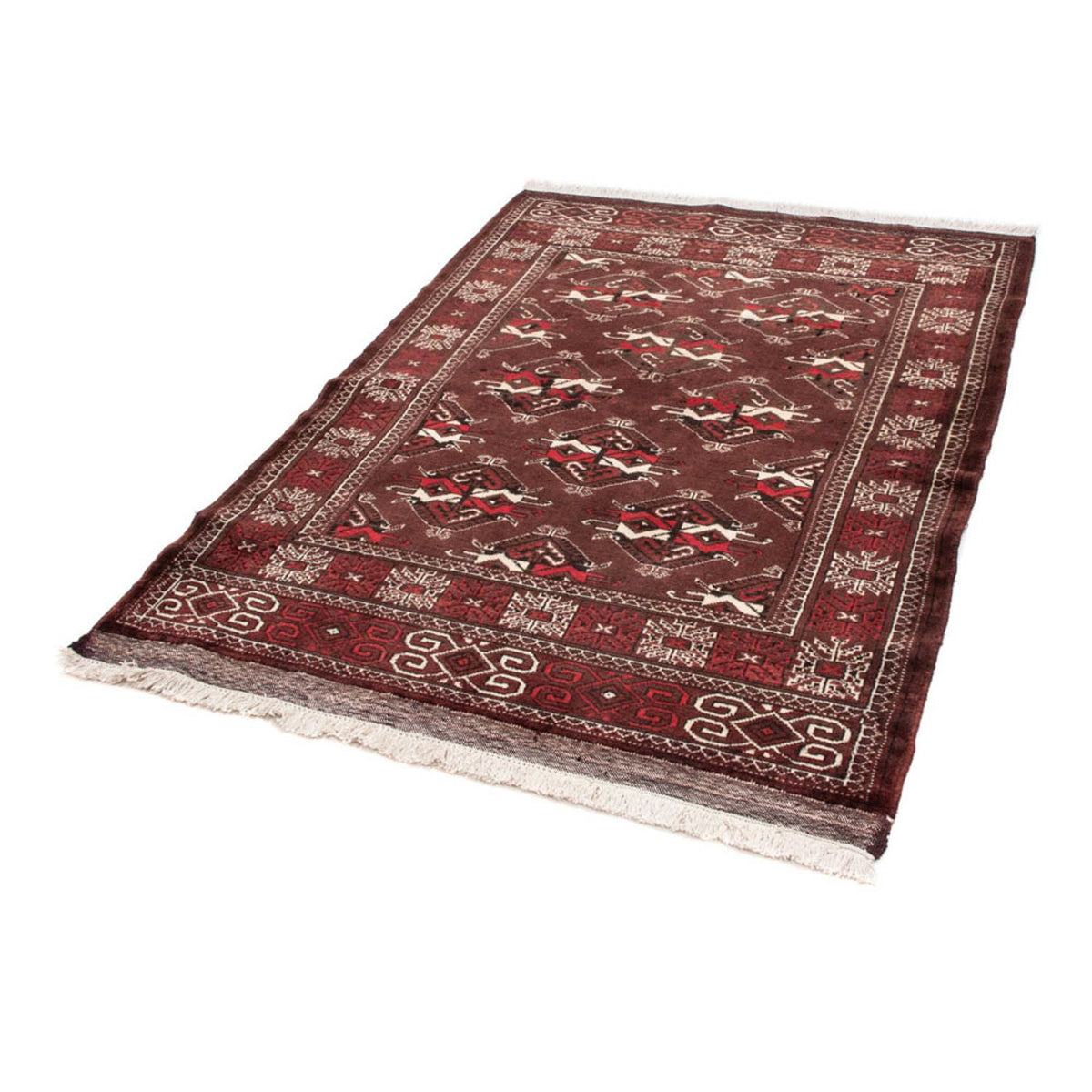Tapis Belutsch - 145 x 110 cm - rouille