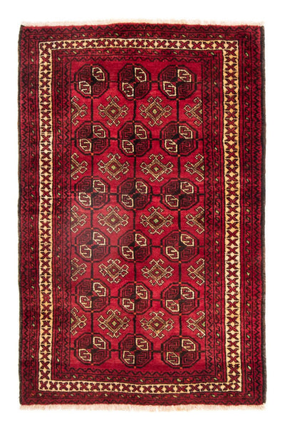 Tapis Belutsch 138x190cm - Tapis persan - rouge foncé