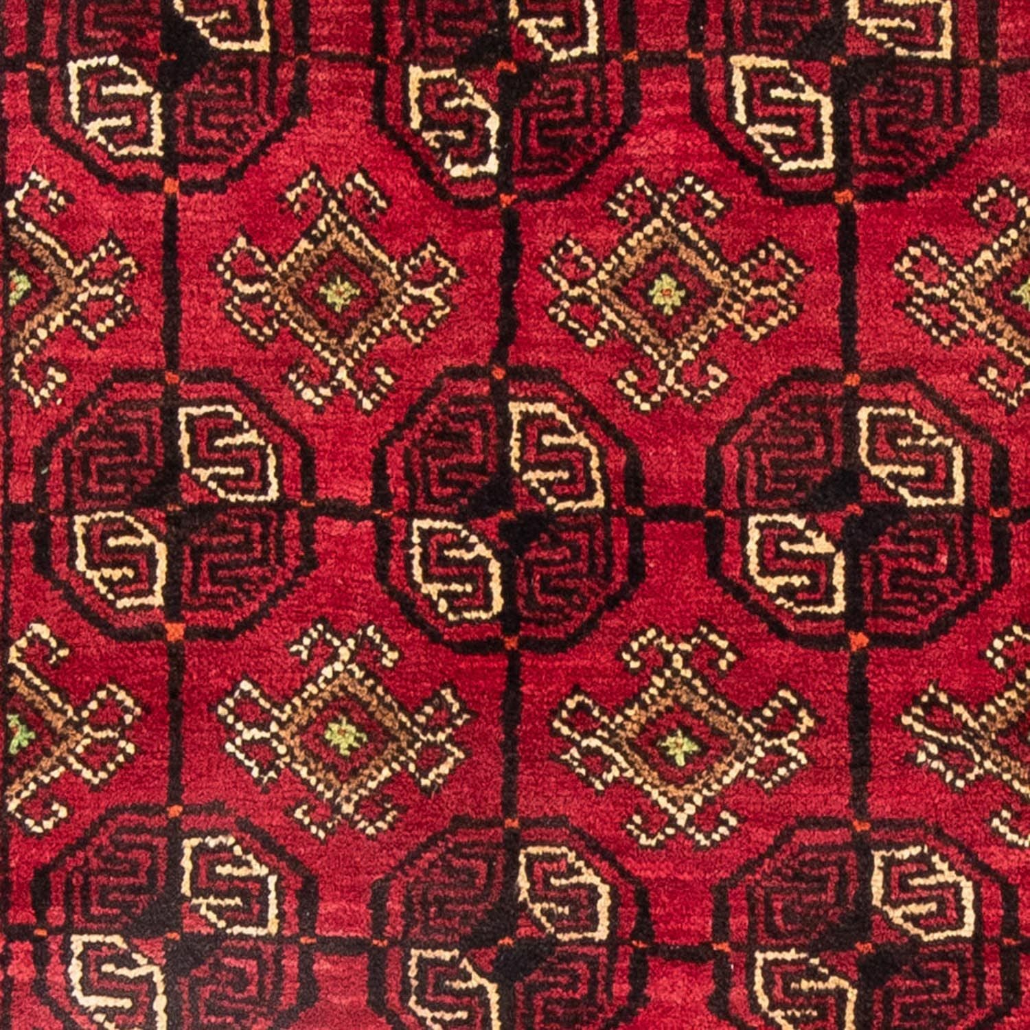 Tapis Belutsch - 190 x 138 cm - rouge foncé