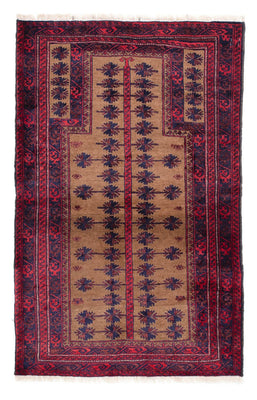 Tapis Belutsch - 147 x 89 cm - marron