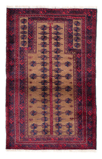 Tapis Belutsch - 147 x 89 cm - marron