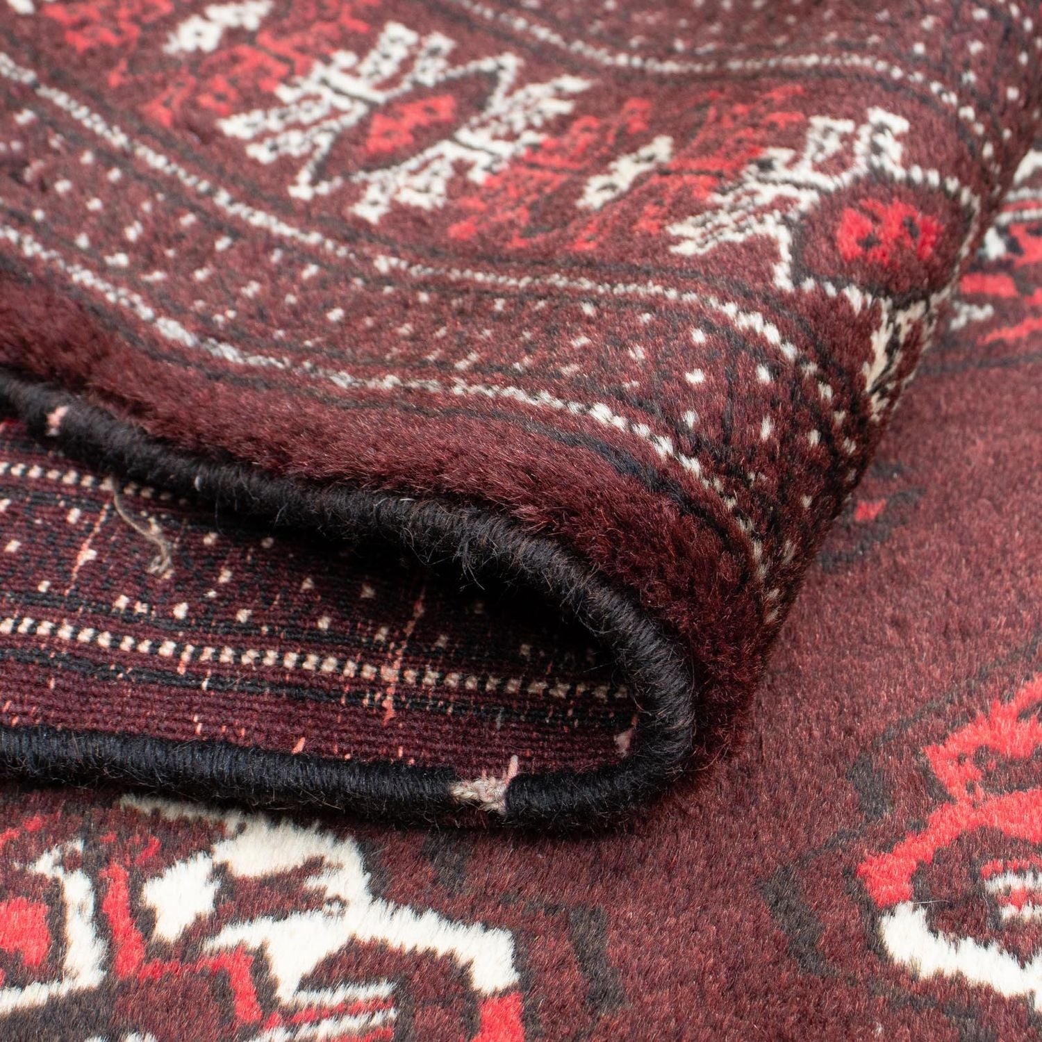 Tapis Belutsch - 167 x 101 cm - marron foncé