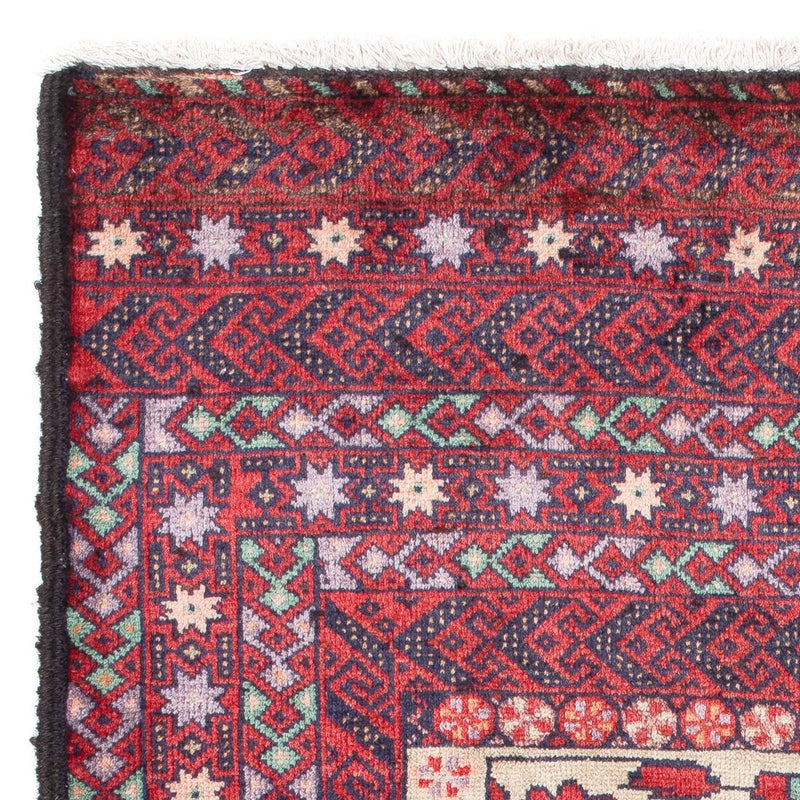 Tapis Belutsch - 152 x 93 cm - rouge