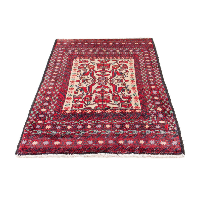 Tapis Belutsch - 152 x 93 cm - rouge