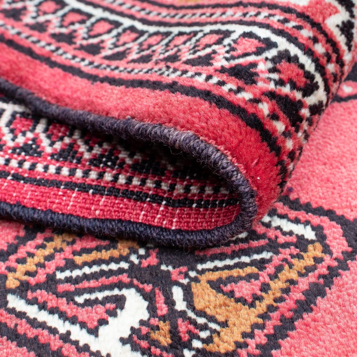 Tapis Belutsch - 125 x 93 cm - rouge clair