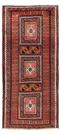 Tapis de couloir Tapis Belutsch - 240 x 114 cm - rouille