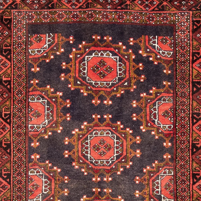 Tapis de couloir Tapis Belutsch - 194 x 105 cm - rouge clair