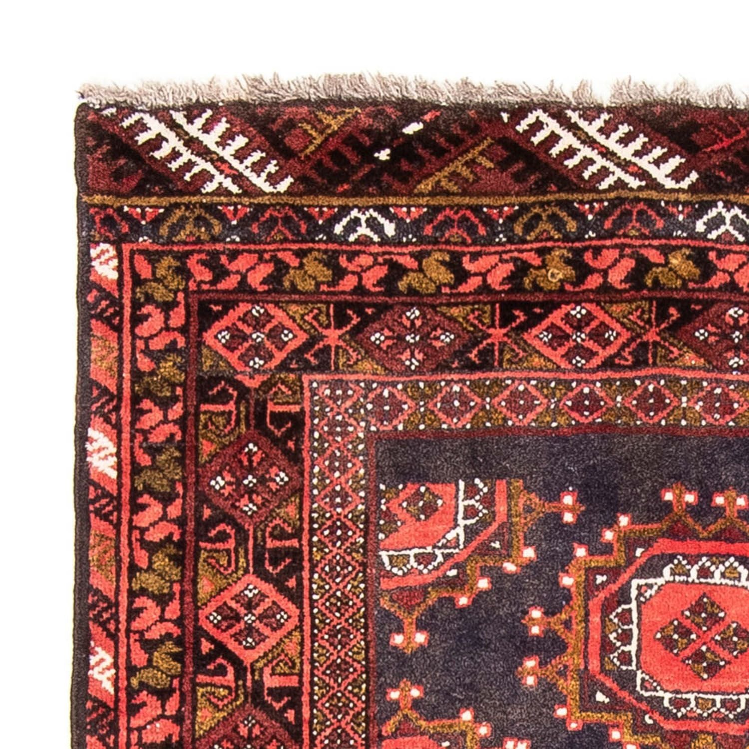 Tapis de couloir Tapis Belutsch - 194 x 105 cm - rouge clair
