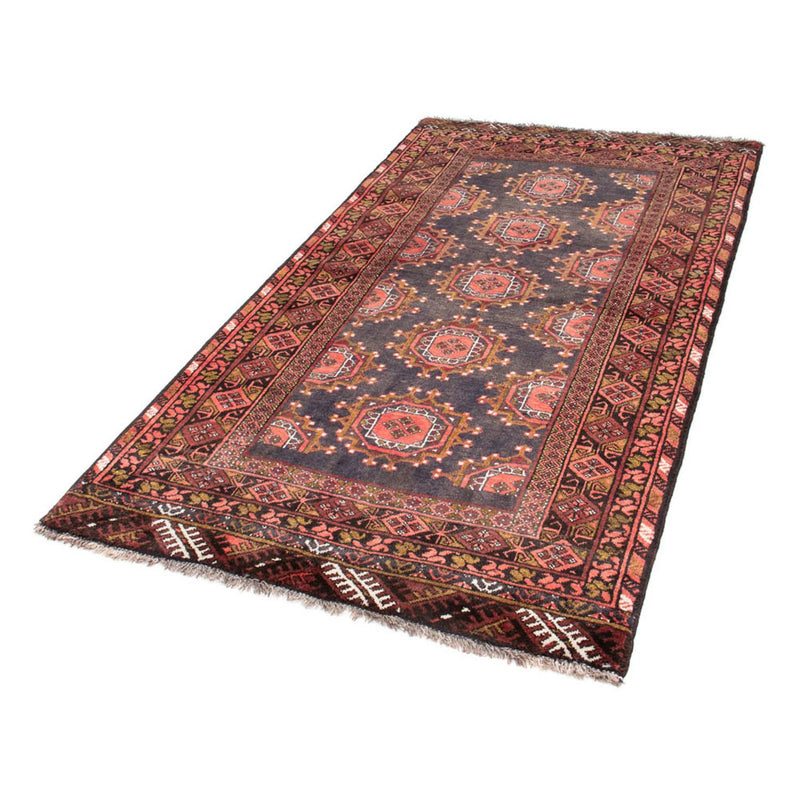 Tapis de couloir Tapis Belutsch - 194 x 105 cm - rouge clair