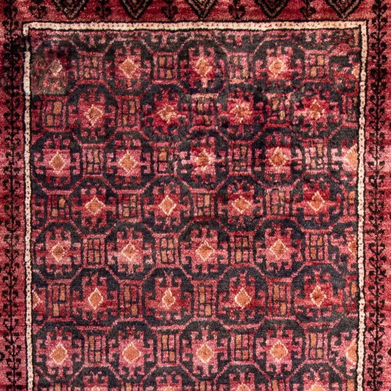 Tapis de couloir Tapis Belutsch - 227 x 110 cm - rouge clair