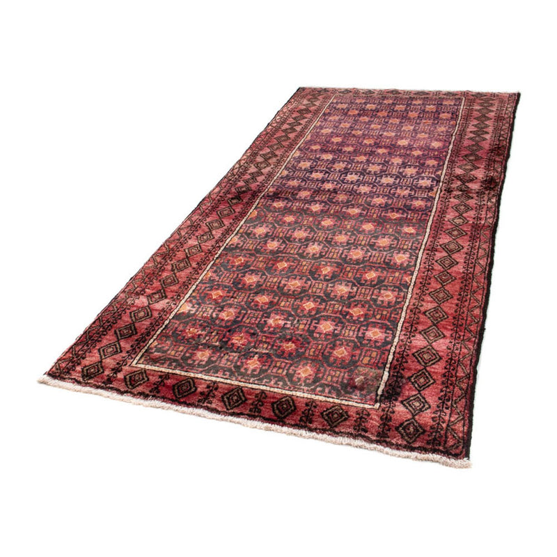Tapis de couloir Tapis Belutsch - 227 x 110 cm - rouge clair