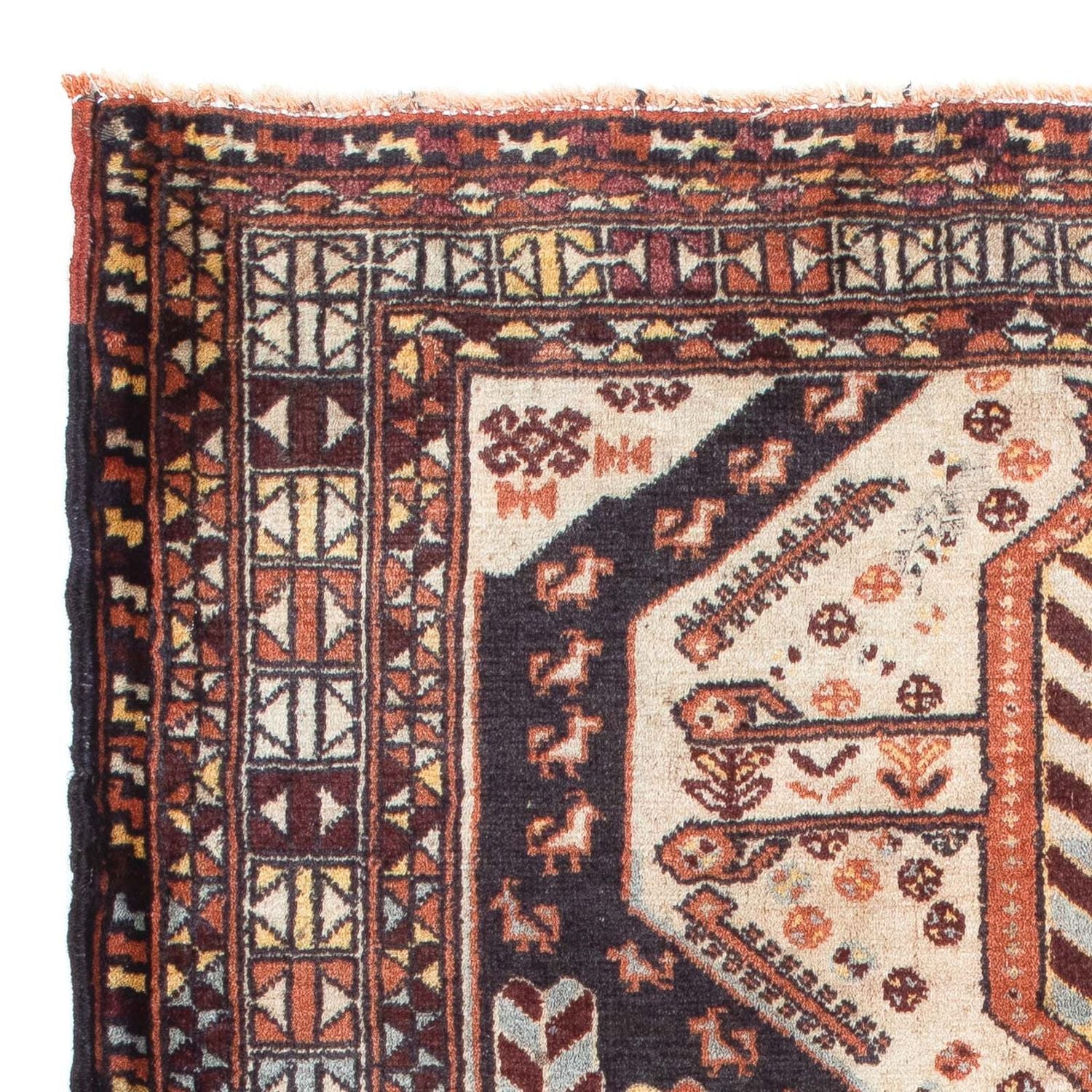 Tapis Belutsch - 140 x 96 cm - beige