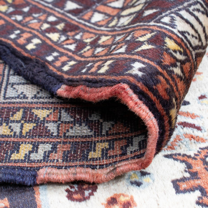 Tapis Belutsch - 140 x 96 cm - beige