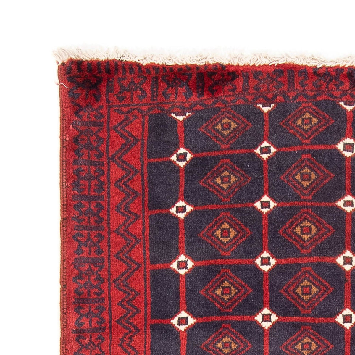 Tapis de couloir Tapis Belutsch - 177 x 106 cm - rouge