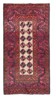 Tapis Belutsch - 158 x 82 cm - rouge clair