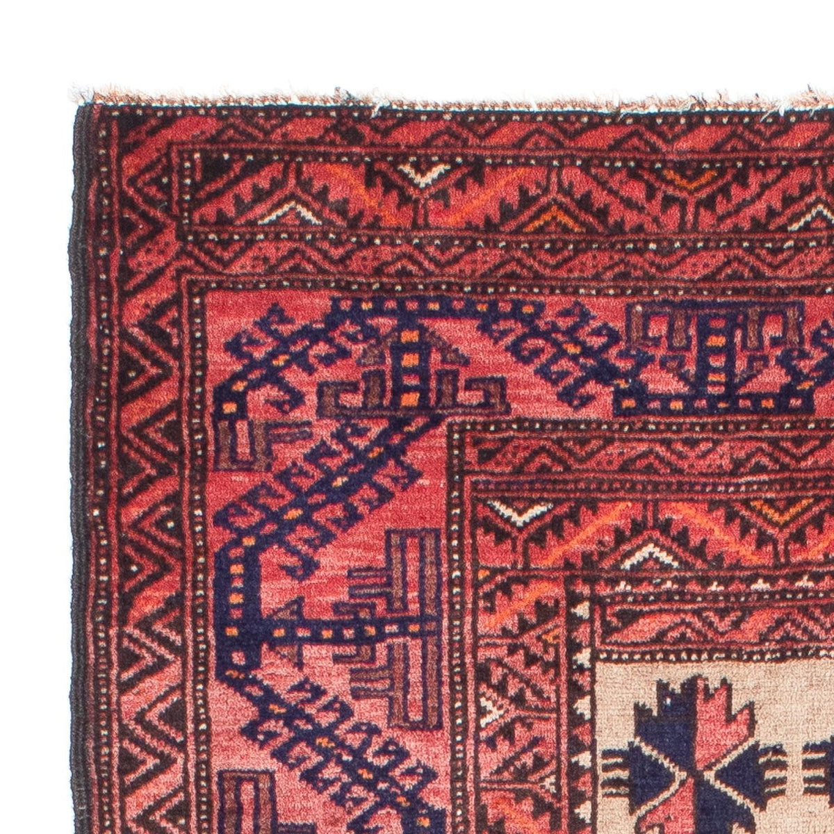 Tapis Belutsch - 158 x 82 cm - rouge clair