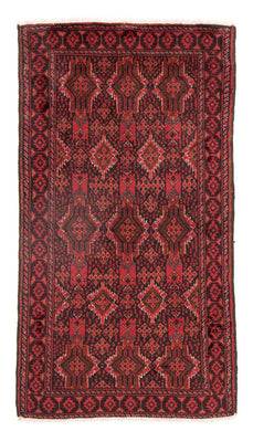 Tapis de couloir Tapis Belutsch - 182 x 101 cm - rouge