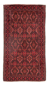 Tapis Belutsch 101x182cm - Tapis persan - Tapis de couloir / Rouge / 101 x 182 cm Tapis de couloir