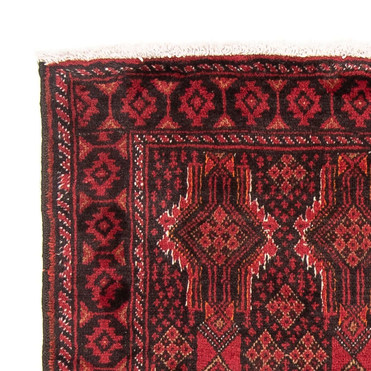 Tapis de couloir Tapis Belutsch - 182 x 101 cm - rouge