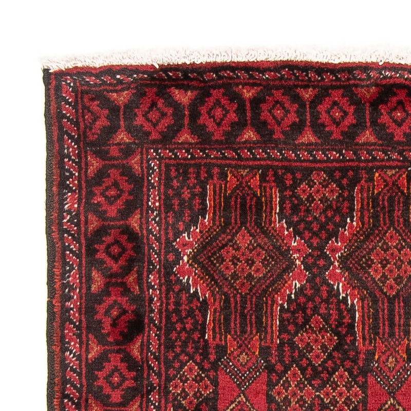 Tapis de couloir Tapis Belutsch - 182 x 101 cm - rouge
