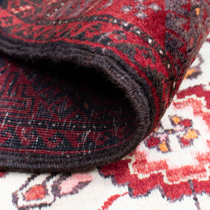 Tapis Belutsch - 155 x 92 cm - rouge foncé