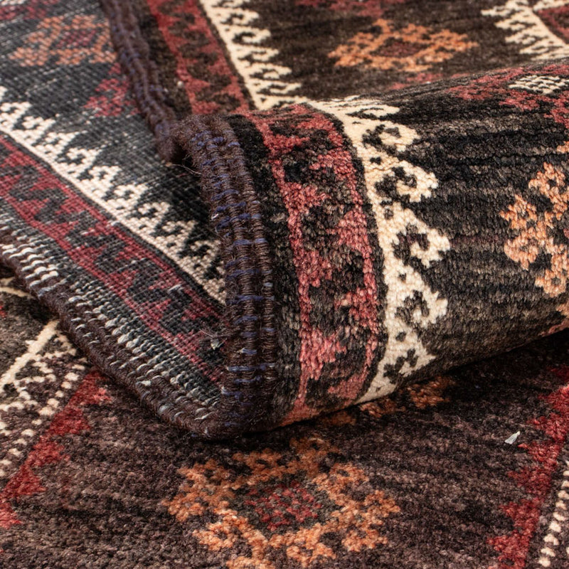 Tapis de couloir Tapis Belutsch - 223 x 111 cm - chocolat clair
