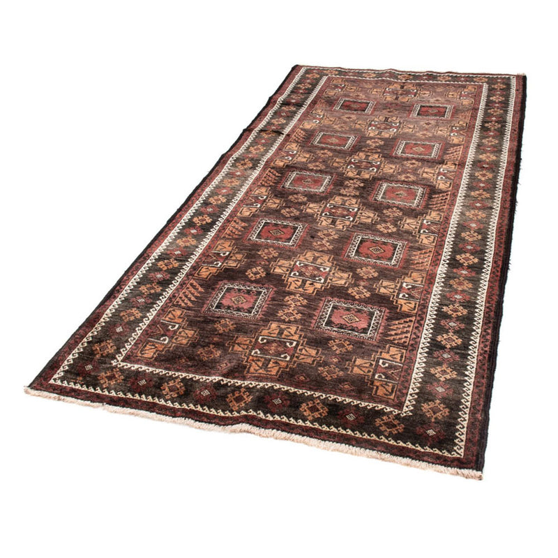 Tapis de couloir Tapis Belutsch - 223 x 111 cm - chocolat clair